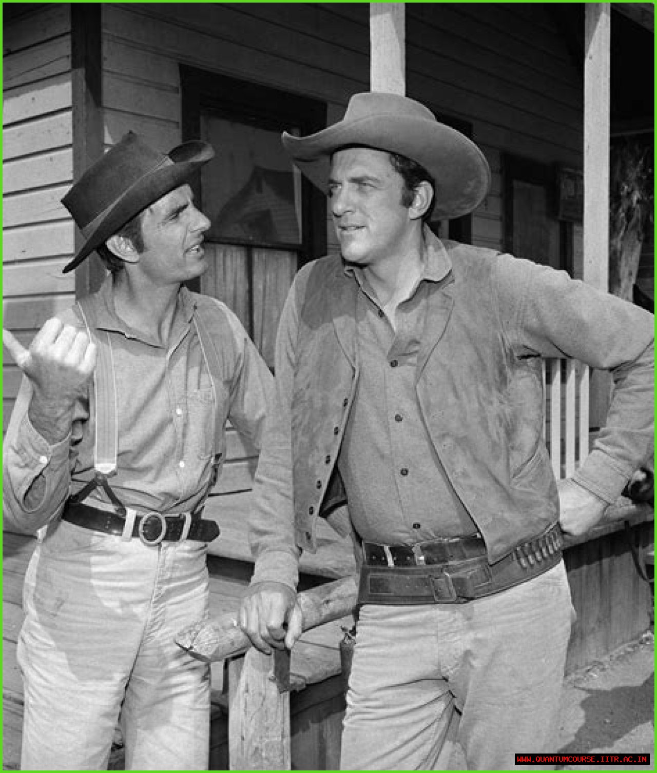 Did James Arness and Dennis Weaver get along?